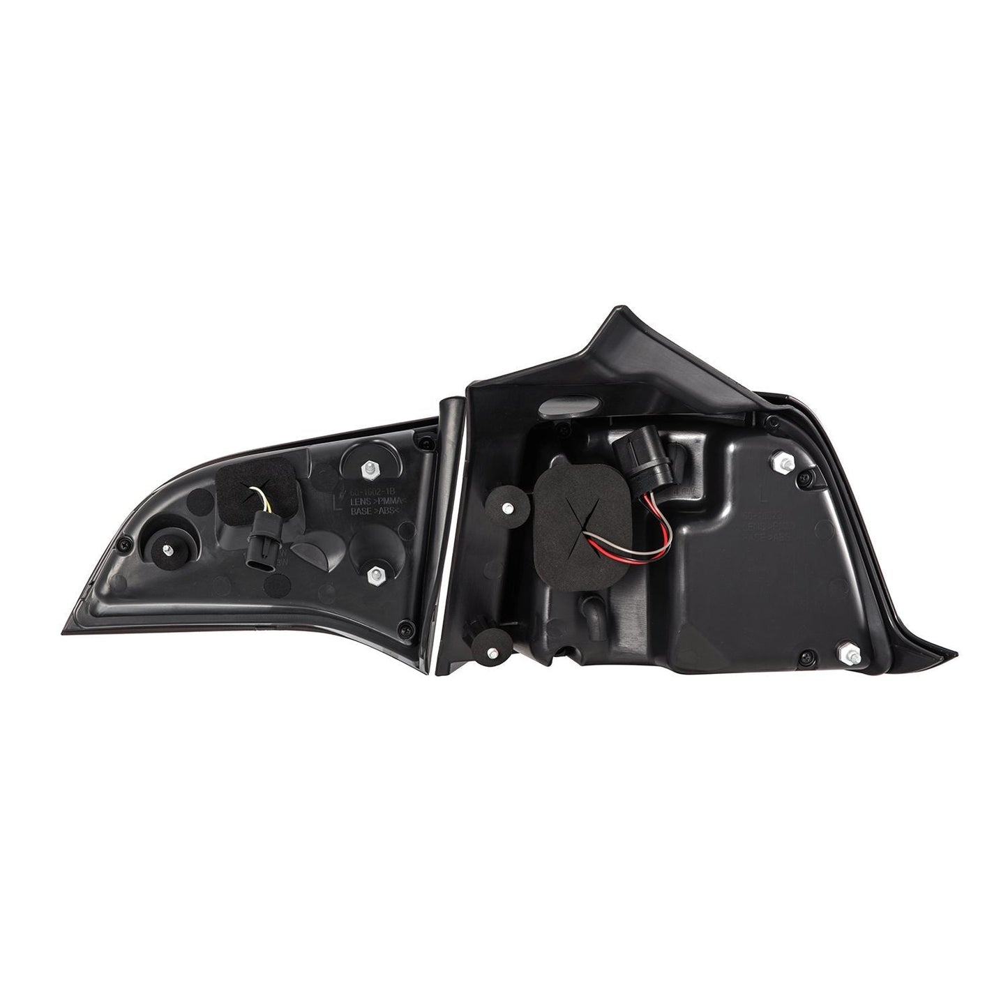 AlphaRex 20-24 Tesla Model Y / 22-23 Model 3 (With Stock Amber Turn Signal) PRO-Series LED Tail Lights Red Smoke