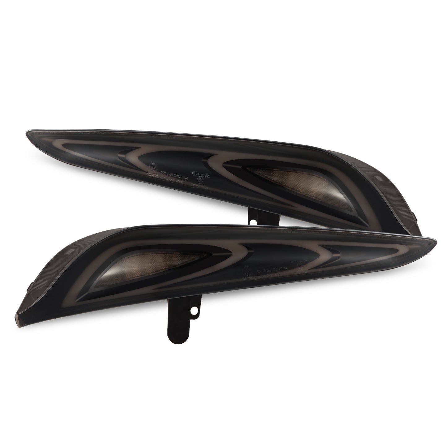 AlphaRex 20-25 Toyota Supra FT-1 Style LUXX-Series LED Tail Lights - Alpha Black