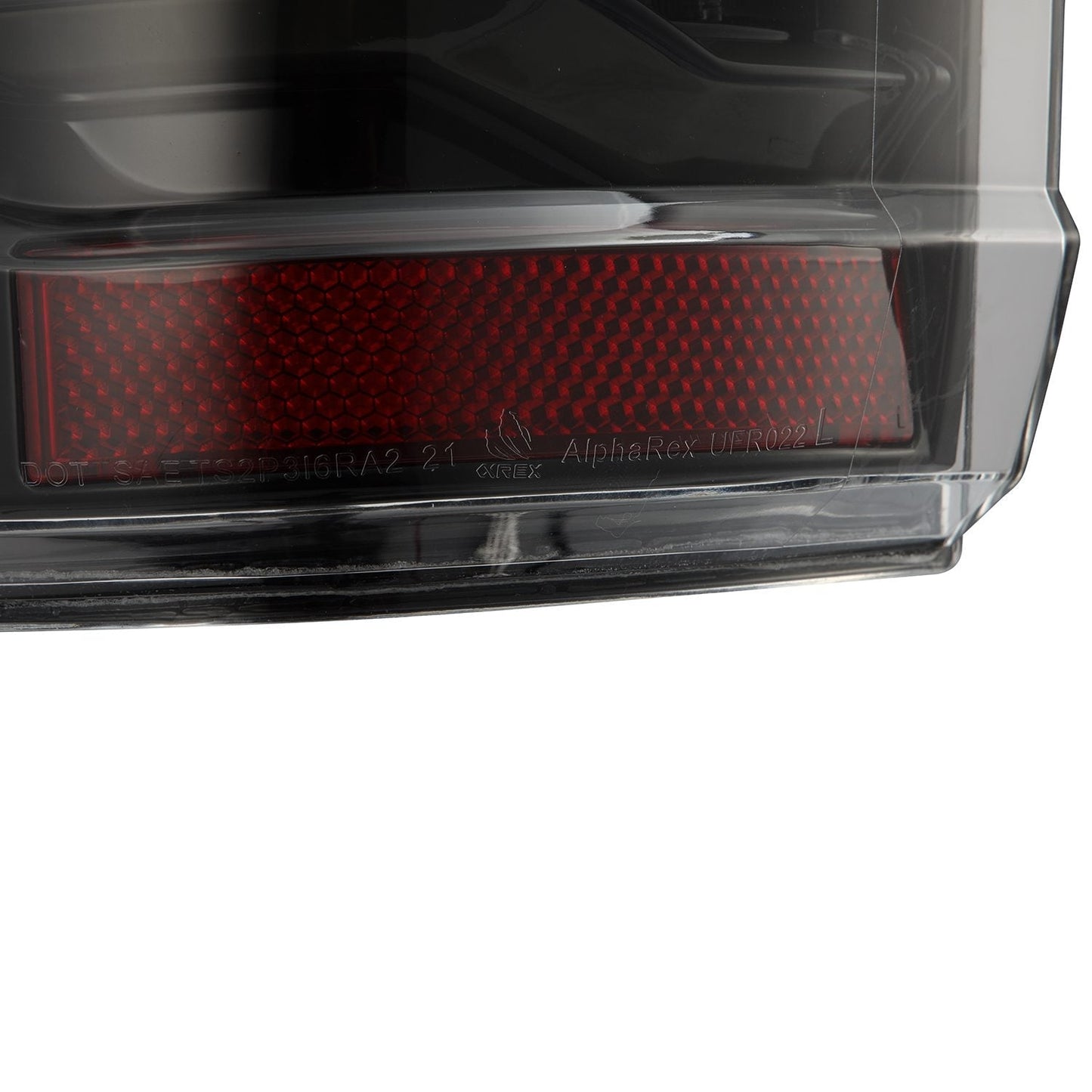 AlphaRex 21-23 Ford F150 LUXX-Series LED Tail Lights Alpha-Black