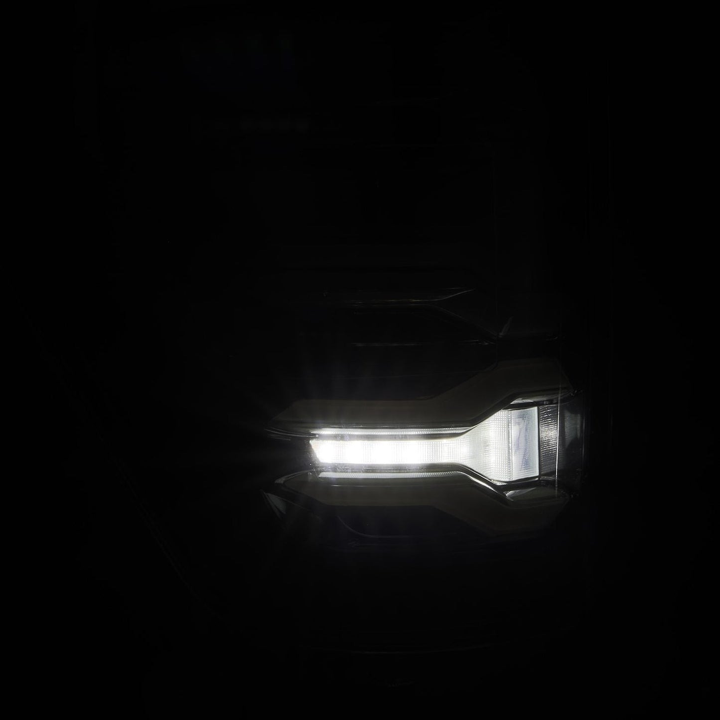 AlphaRex 21-23 Ford F150 LUXX-Series LED Tail Lights Alpha-Black