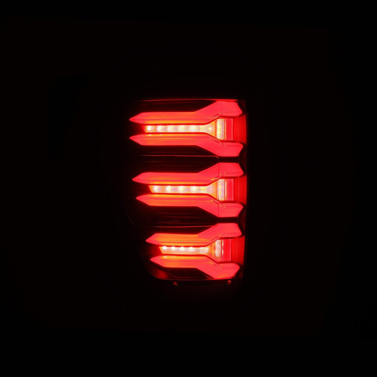 AlphaRex 21-23 Ford F150 LUXX-Series LED Tail Lights Black