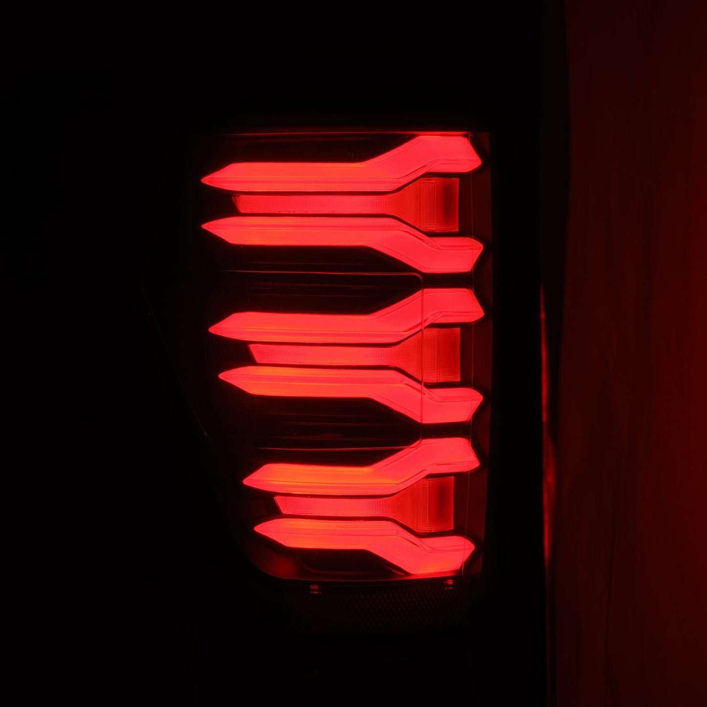 AlphaRex 21-23 Ford F150 LUXX-Series LED Tail Lights Black