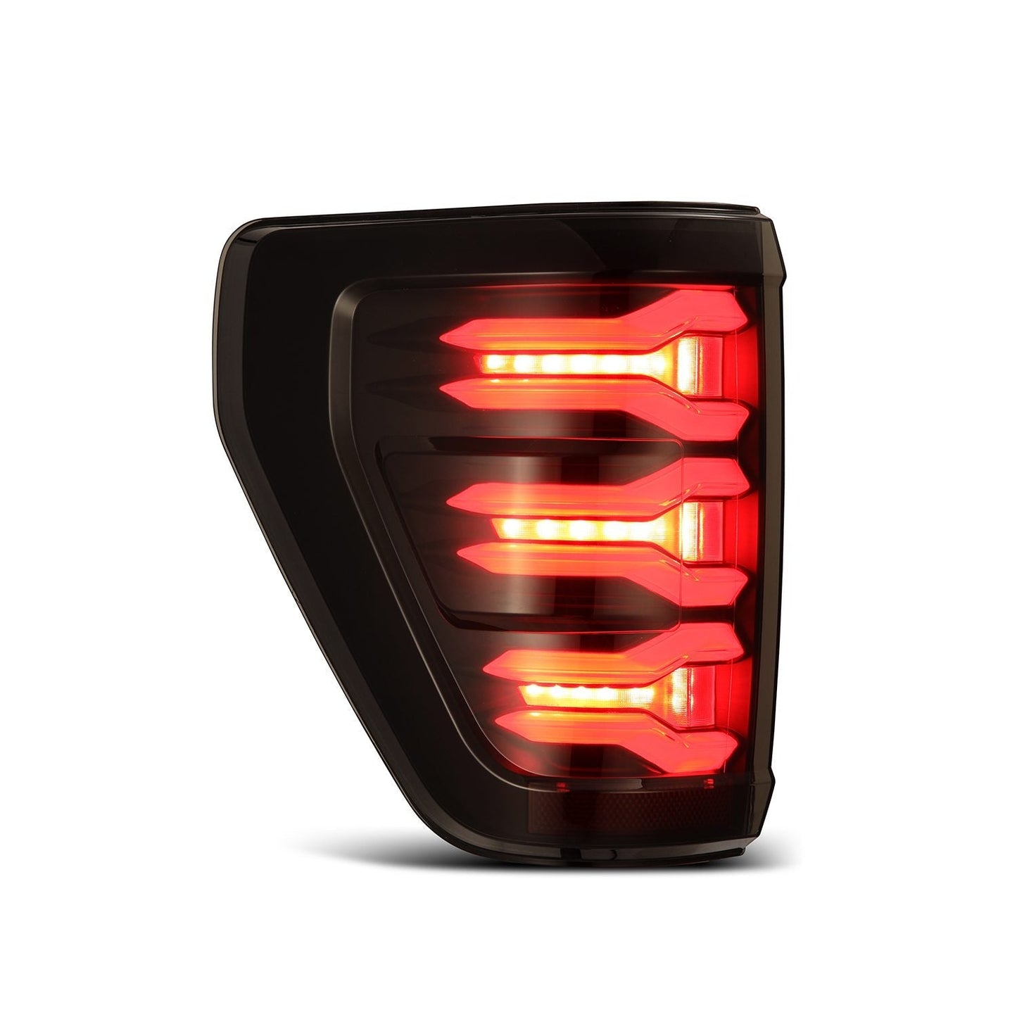 AlphaRex 21-23 Ford F150 LUXX-Series LED Tail Lights Black