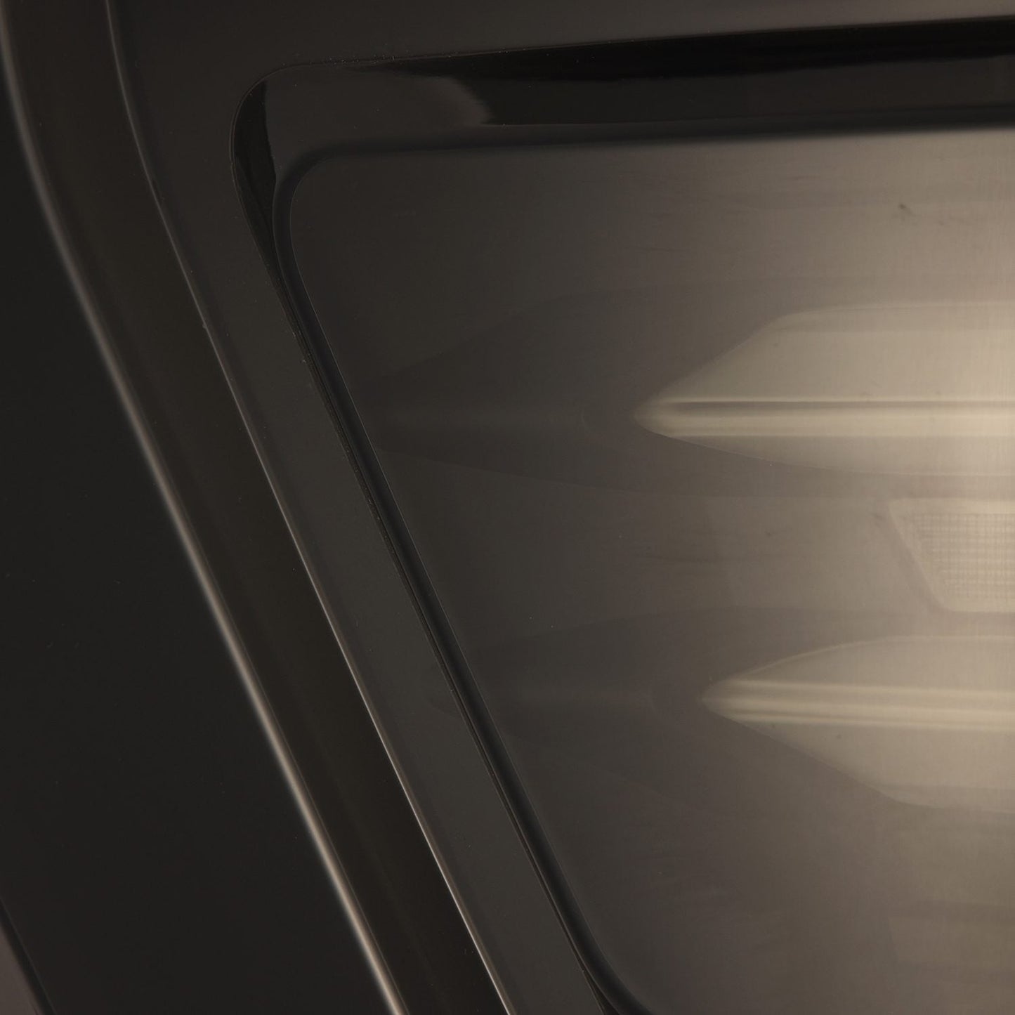 AlphaRex 21-23 Ford F150 LUXX-Series LED Tail Lights Black
