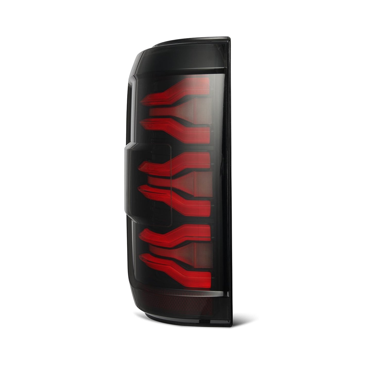 AlphaRex 21-23 Ford F150/F150 Raptor LUXX-Series LED Tail Lights Black-Red