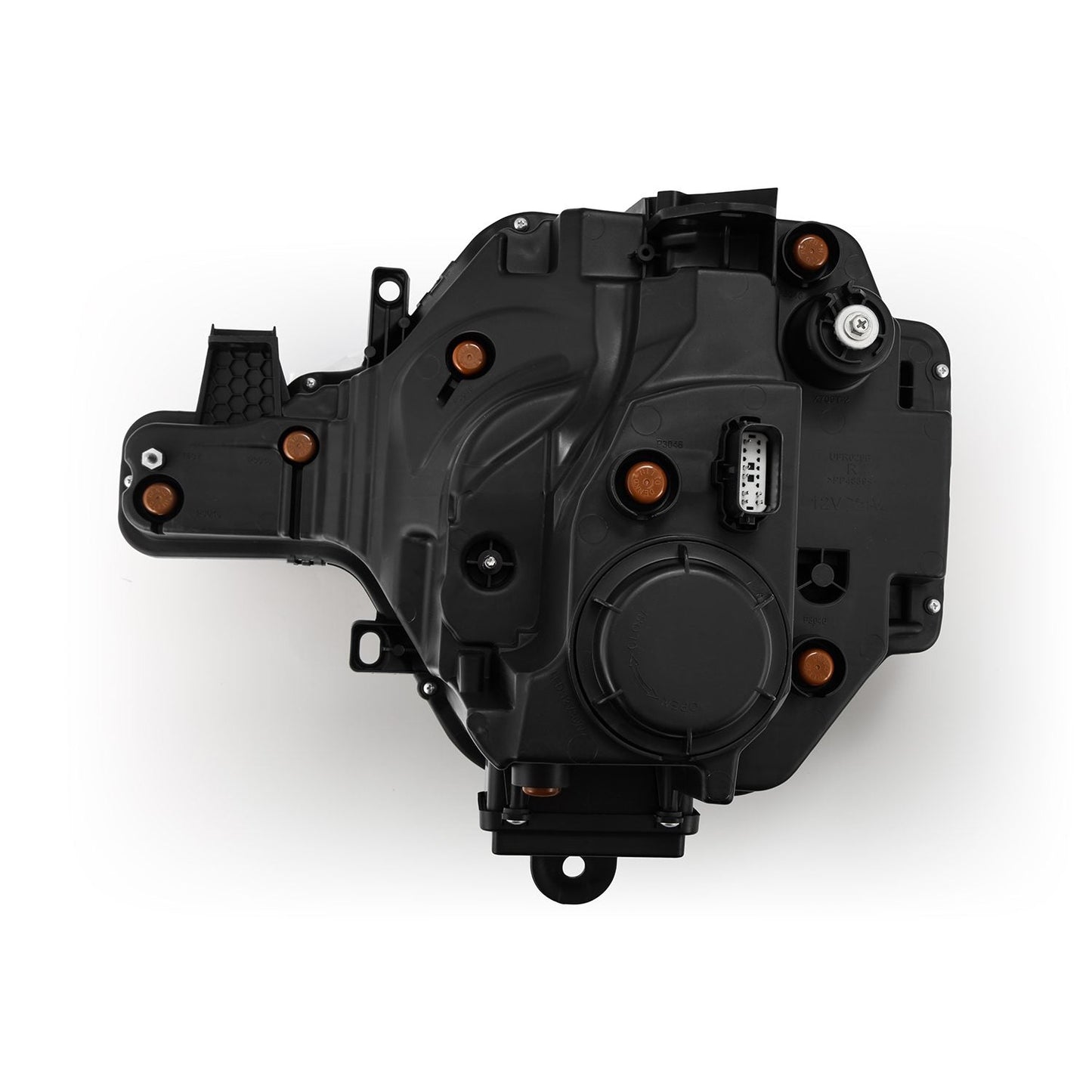 AlphaRex 21-25 Ford Bronco / 22-25 Bronco Raptor NOVA-Series LED Projector Headlights Black