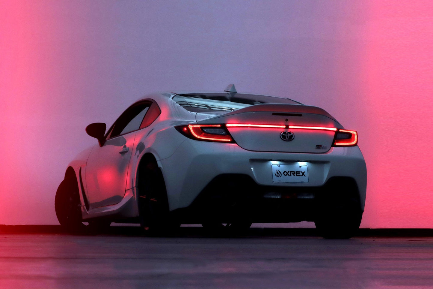 AlphaRex 21-25 Toyota GR86/Subaru BRZ LUXX-Series LED Trunk Light Vivid Red