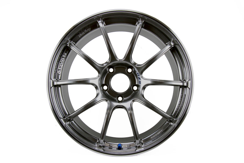 Advan RZII 18x9.5 +45 5-114.3 Racing Hyper Black Wheel-WheelFlip