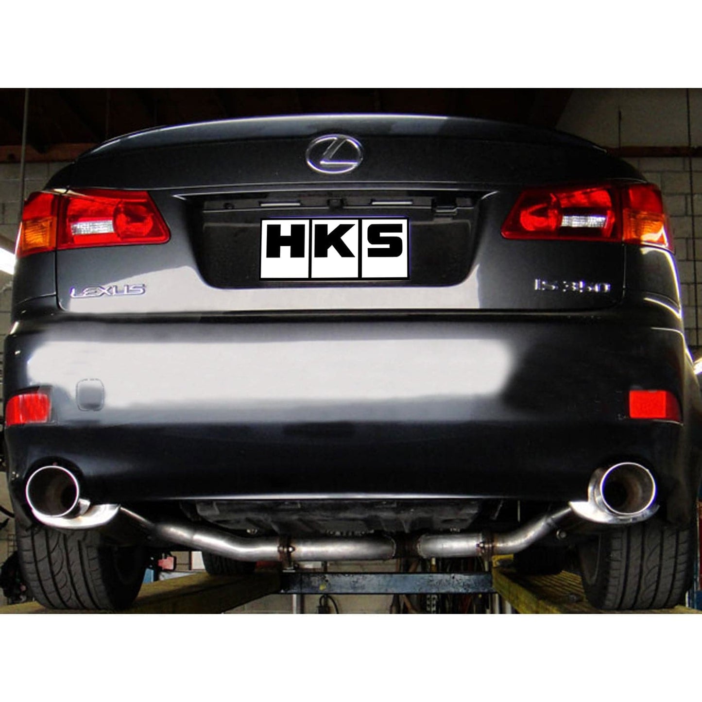 HKS Hi-Power Exhaust - Lexus IS250 / IS350 06-13 Dual Rear Section