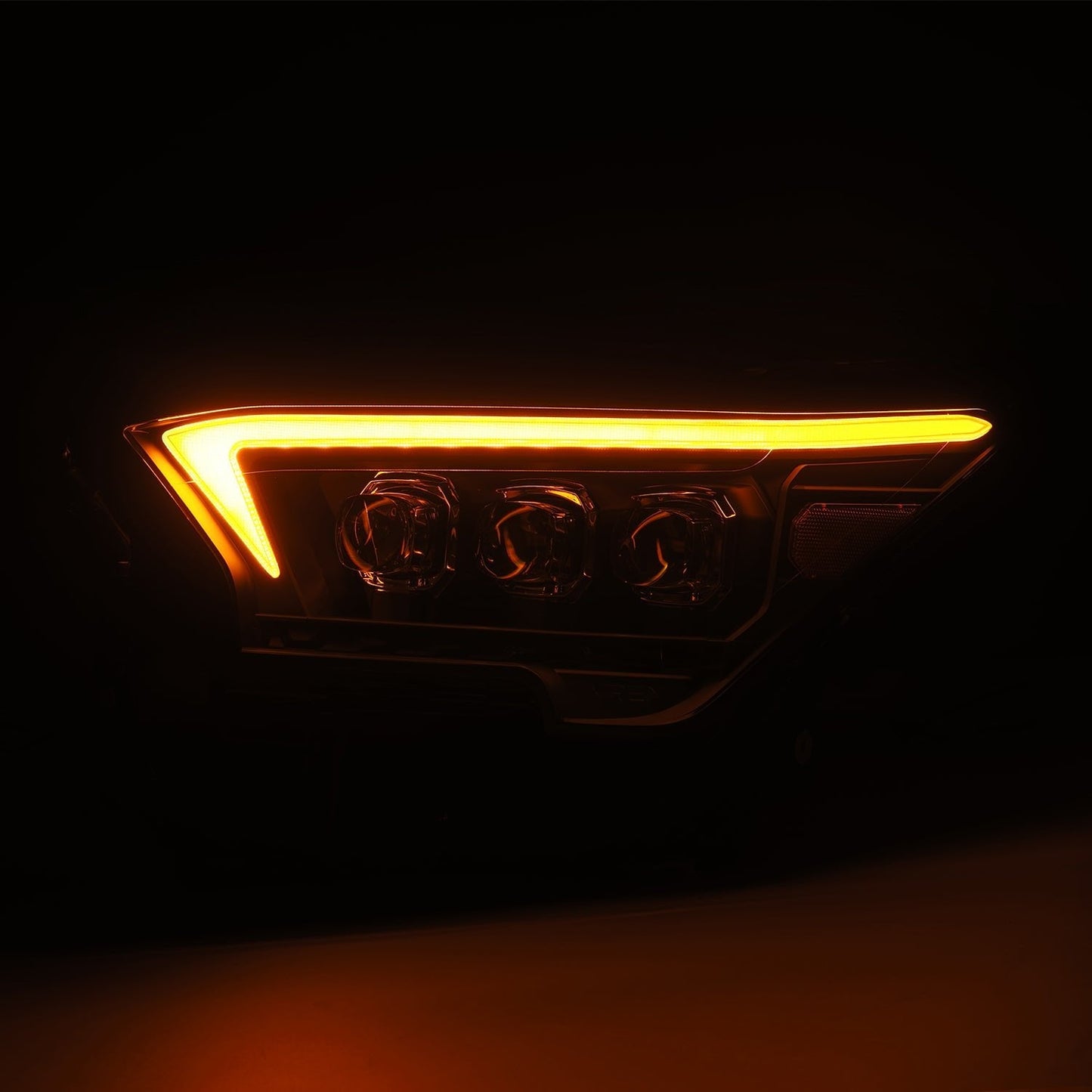 AlphaRex 24-25 Toyota Tacoma /25-up 4Runner OG-Style NOVA-Series LED Projector Headlights Black