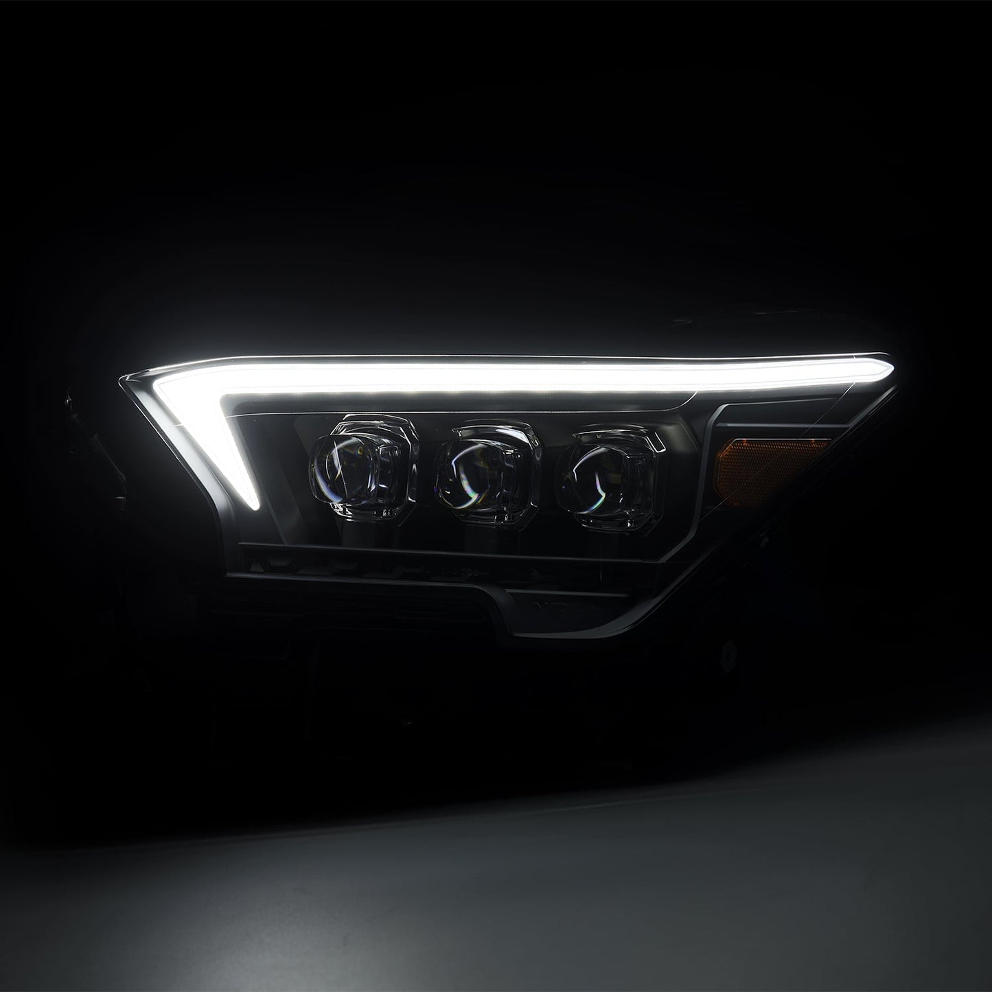 AlphaRex 24-25 Toyota Tacoma /25-up 4Runner OG-Style NOVA-Series LED Projector Headlights Black