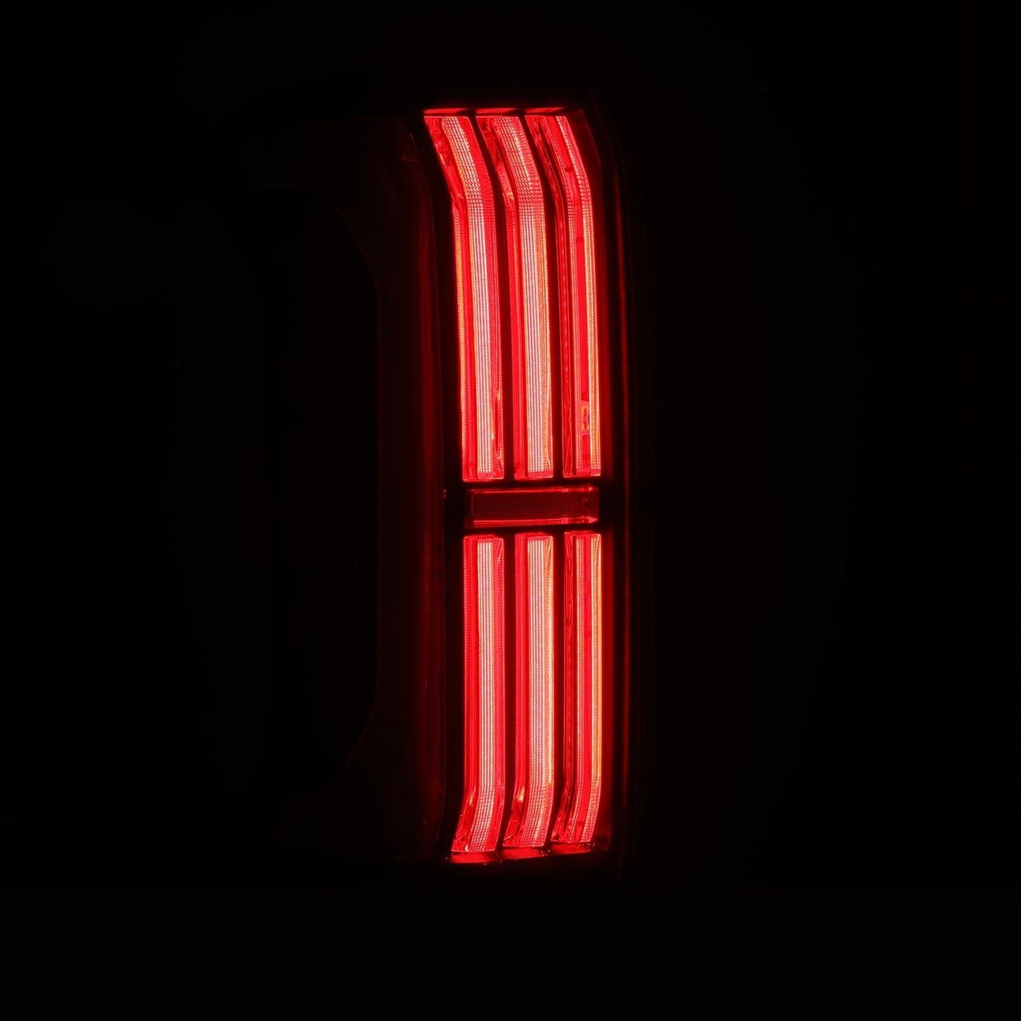 AlphaRex 24-25 Toyota Tacoma NOVA-Series Prismatic LED Tail Lights Alpha-Black