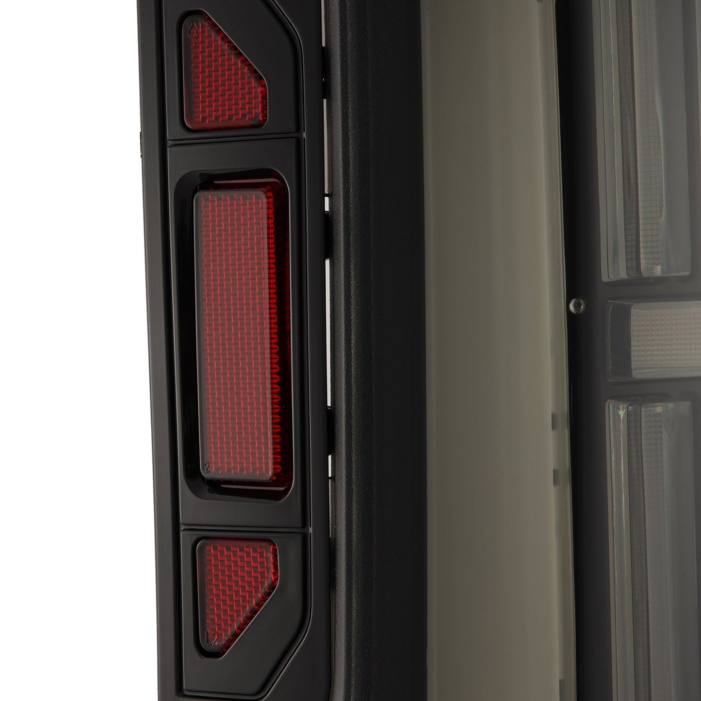 AlphaRex 24-25 Toyota Tacoma NOVA-Series Prismatic LED Tail Lights Alpha-Black
