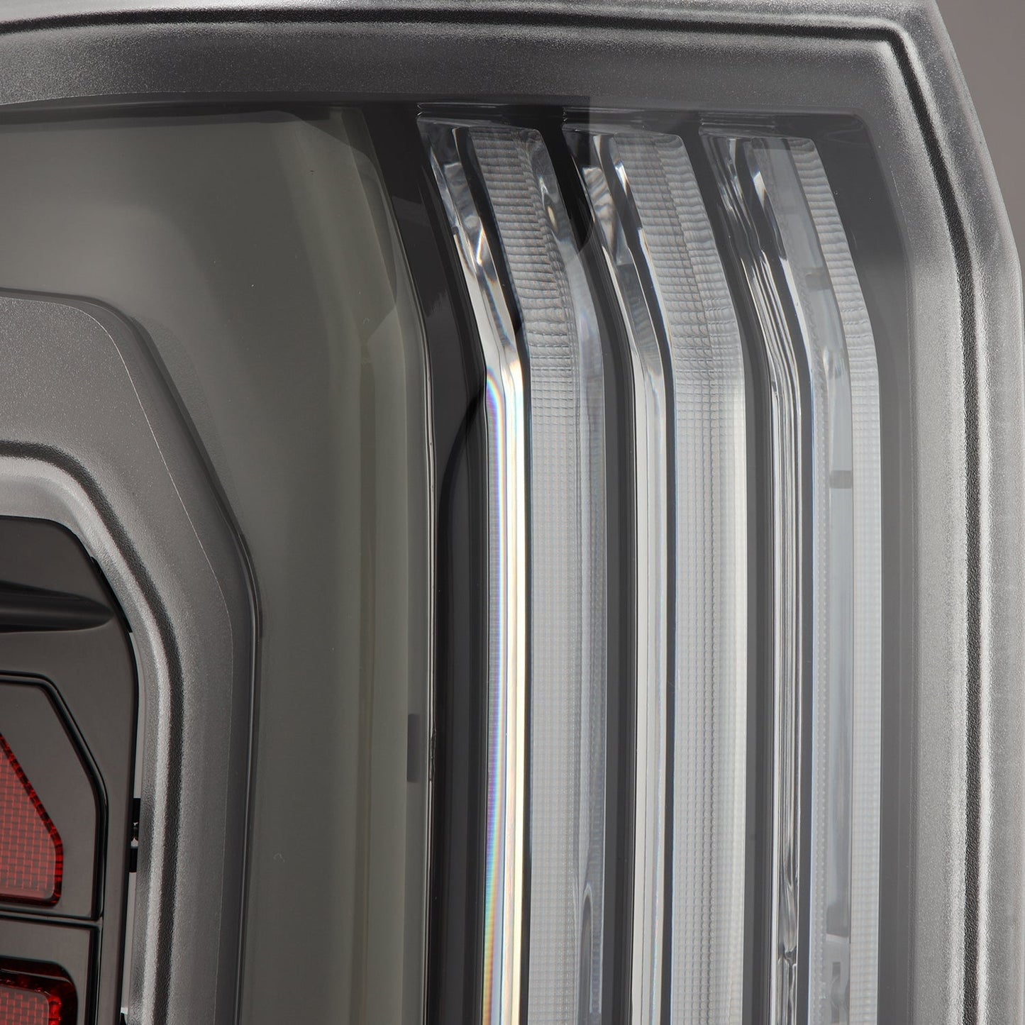 AlphaRex 24-25 Toyota Tacoma NOVA-Series Prismatic LED Tail Lights Black