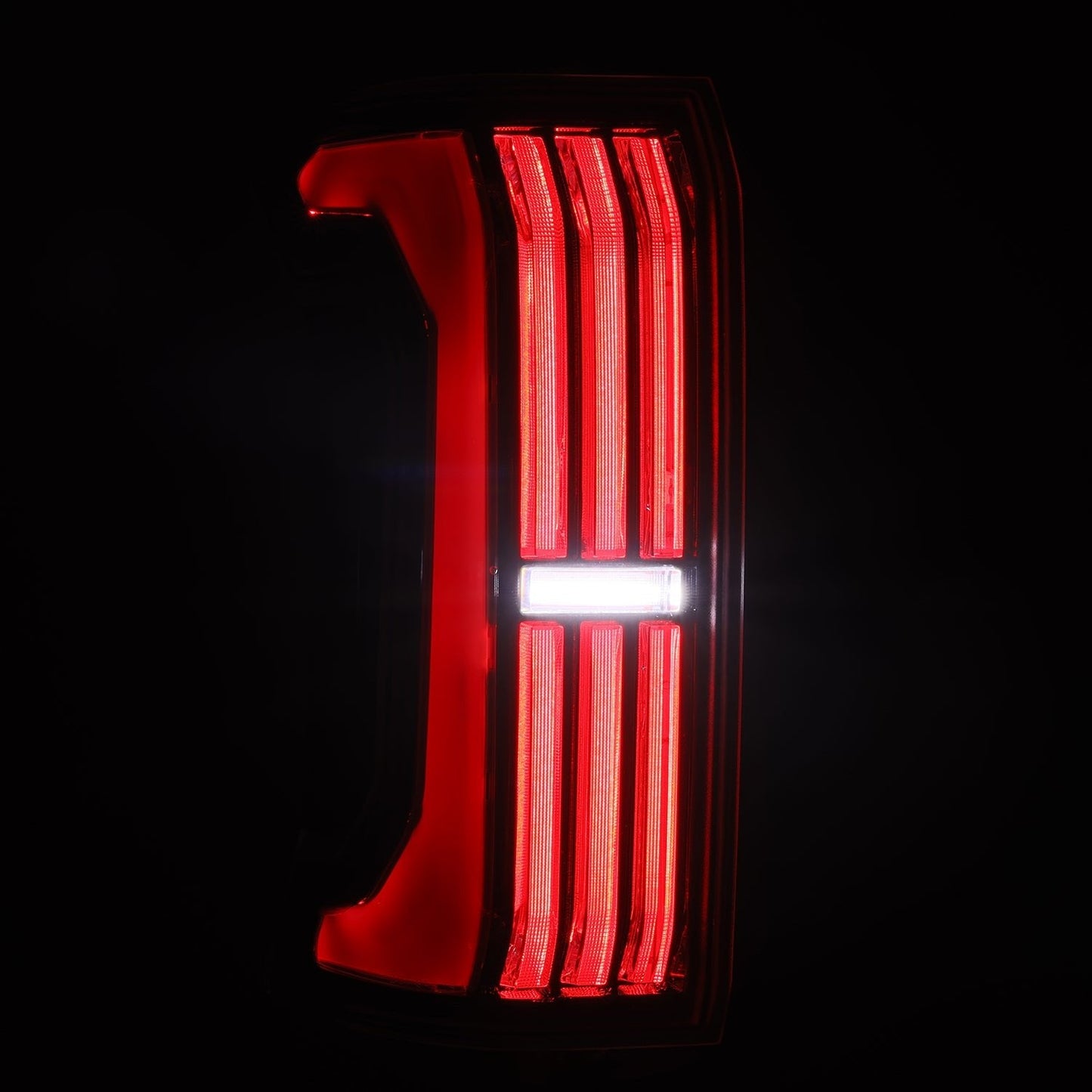 AlphaRex 24-25 Toyota Tacoma NOVA-Series Prismatic LED Tail Lights Black