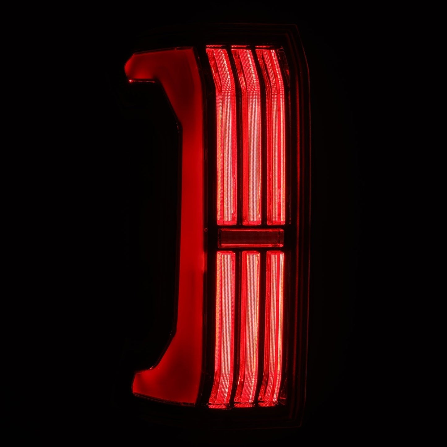 AlphaRex 24-25 Toyota Tacoma NOVA-Series Prismatic LED Tail Lights Black