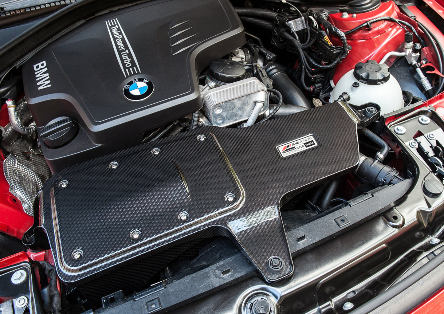 AWE Tuning S-FLO Carbon Intake for BMW 228i/320i/328i/428i (2660-13034)