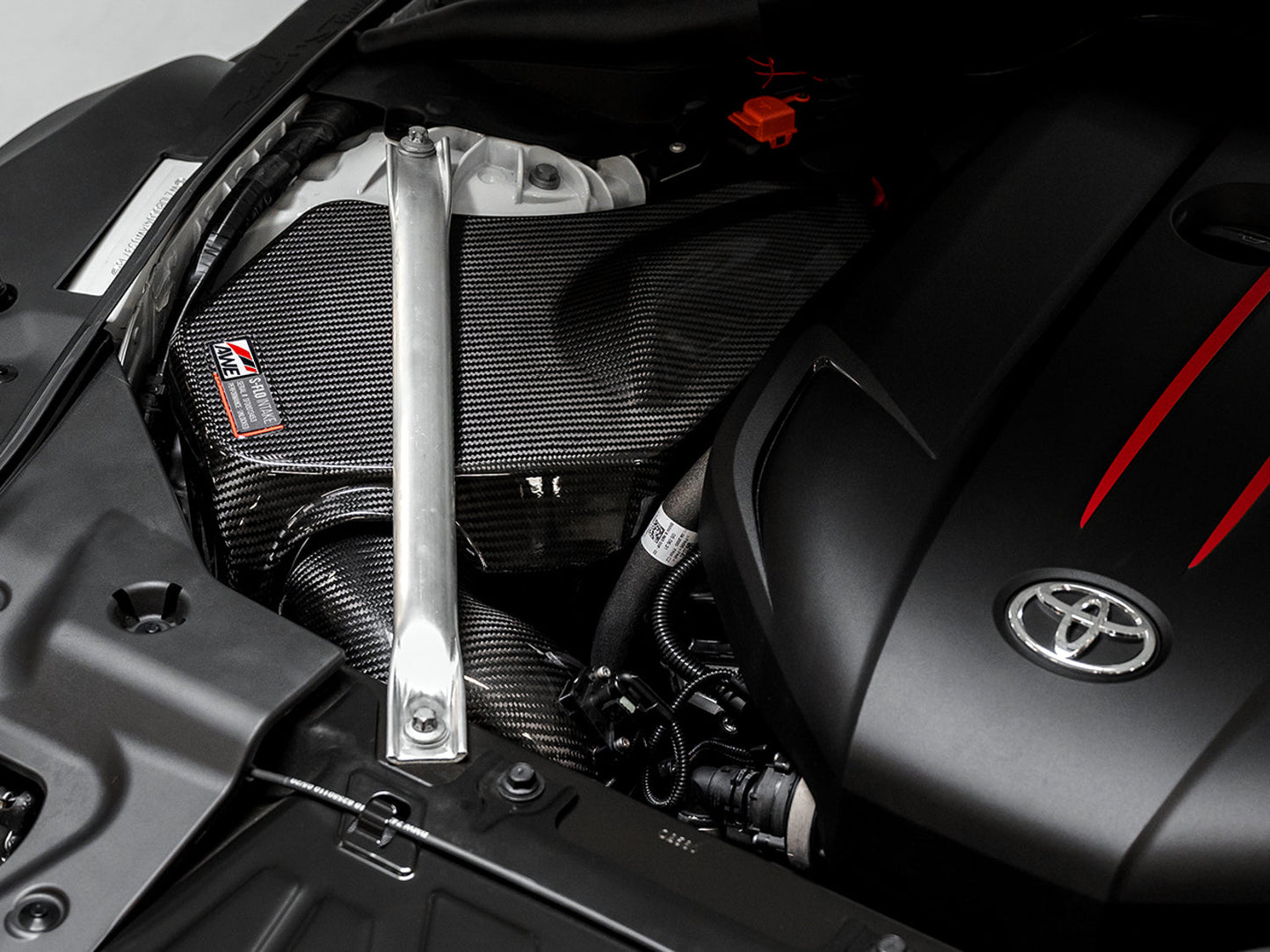 AWE Tuning S-FLO Carbon Intake Lid for 2020+ GR Supra (2660-15019)
