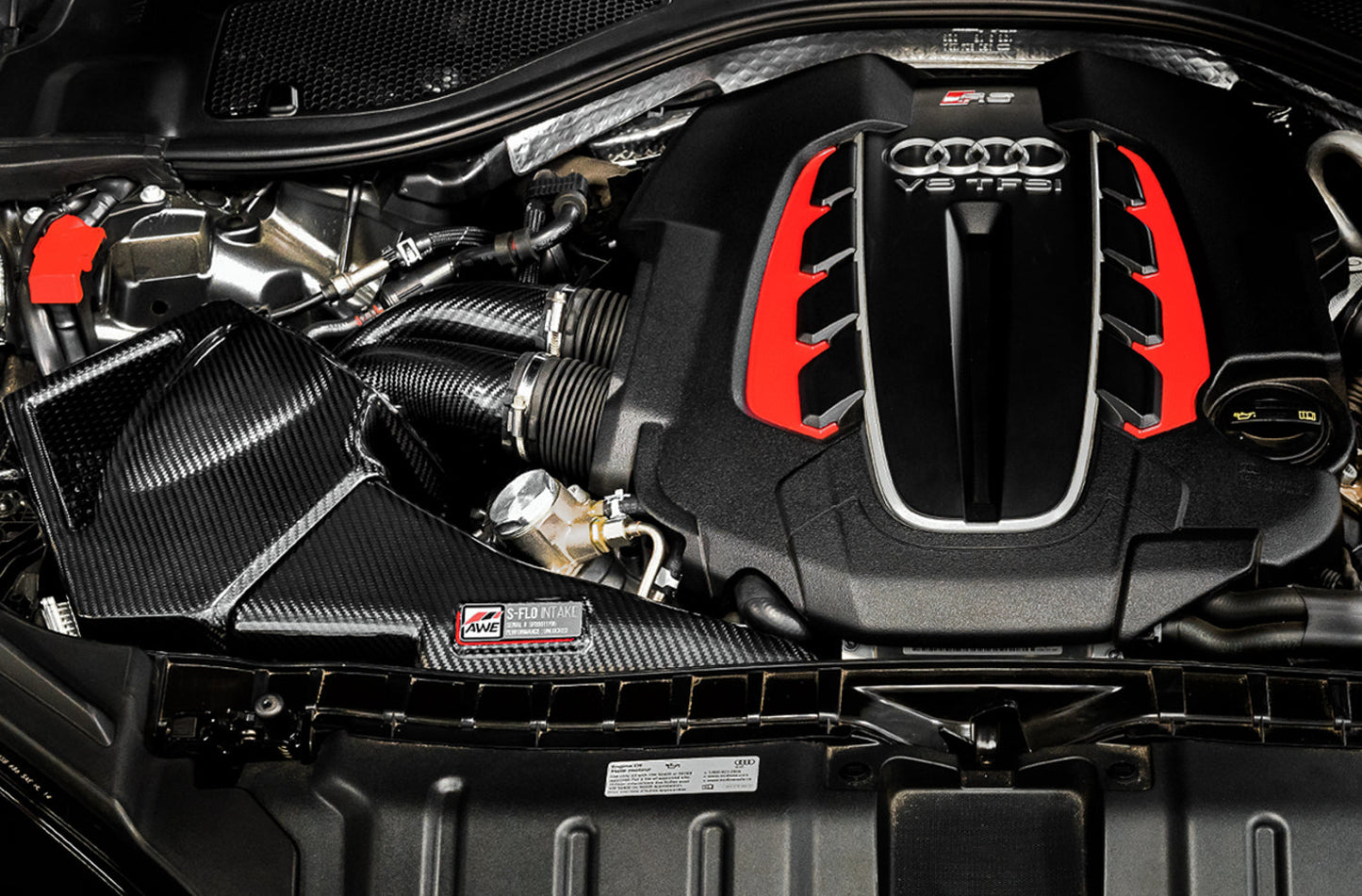 AWE Tuning S-FLO Carbon Intake for Audi C7 S6 / S7 (2660-15020)