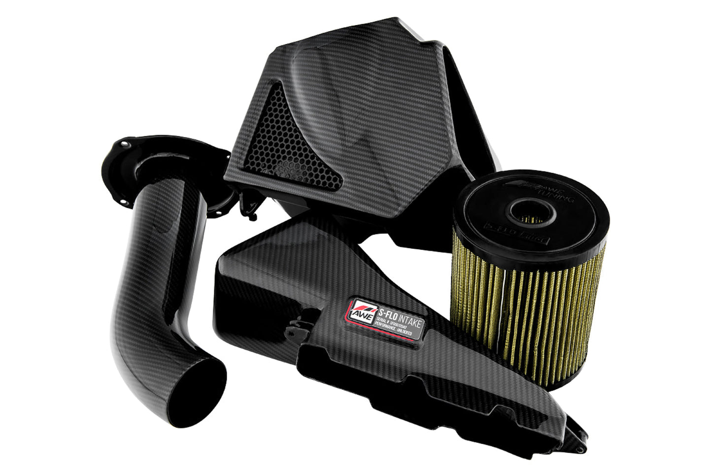 AWE Tuning S-FLO Carbon Intake for Audi C7 A6 / A7 3.0T (2660-15022)