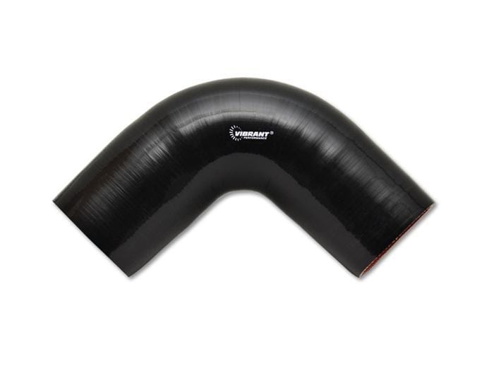 Vibrant 4 Ply Reinforced Silicone 90 Degree Elbow | 2" I.D. x 4" Leg