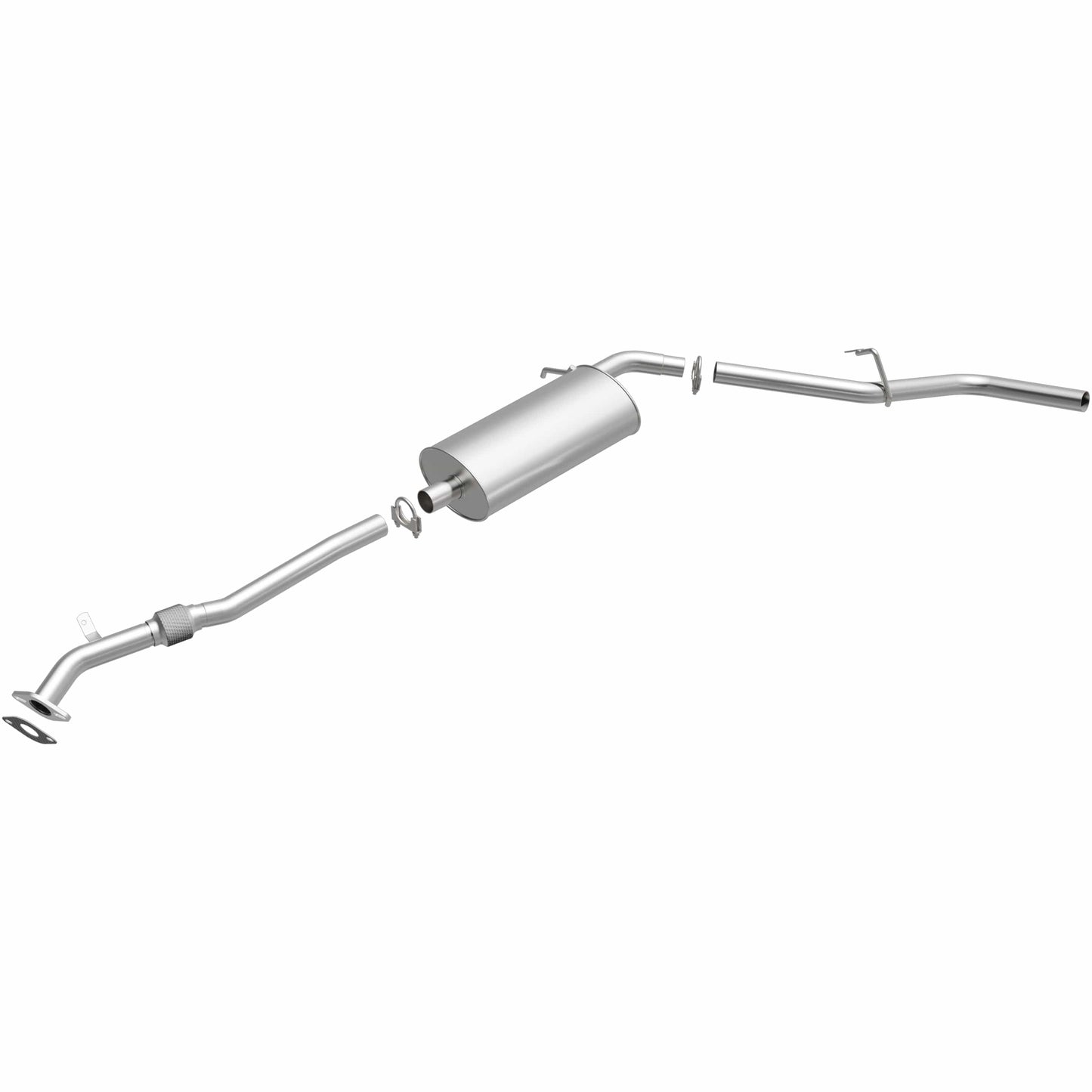 BRExhaust 2001-2004 Nissan Frontier 2.4L Direct-Fit Replacement Exhaust System