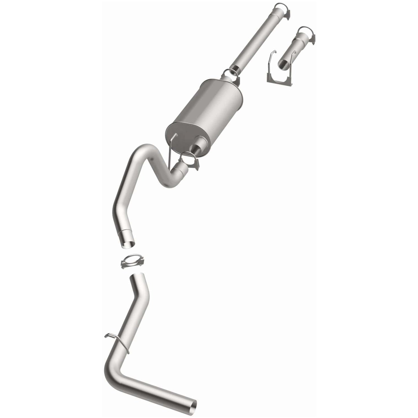 BRExhaust 1992-1996 Dodge Dakota Direct-Fit Replacement Exhaust System