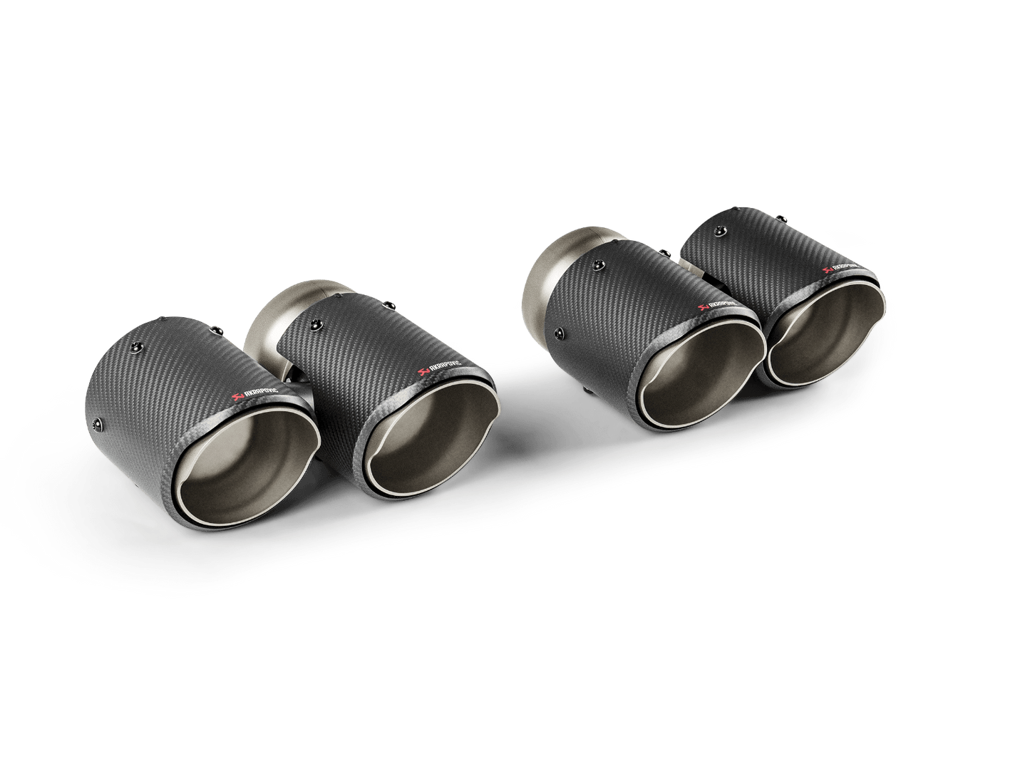 Akrapovic 2024+ BMW M5 (G90) Carbon Fiber Tail Pipe Set