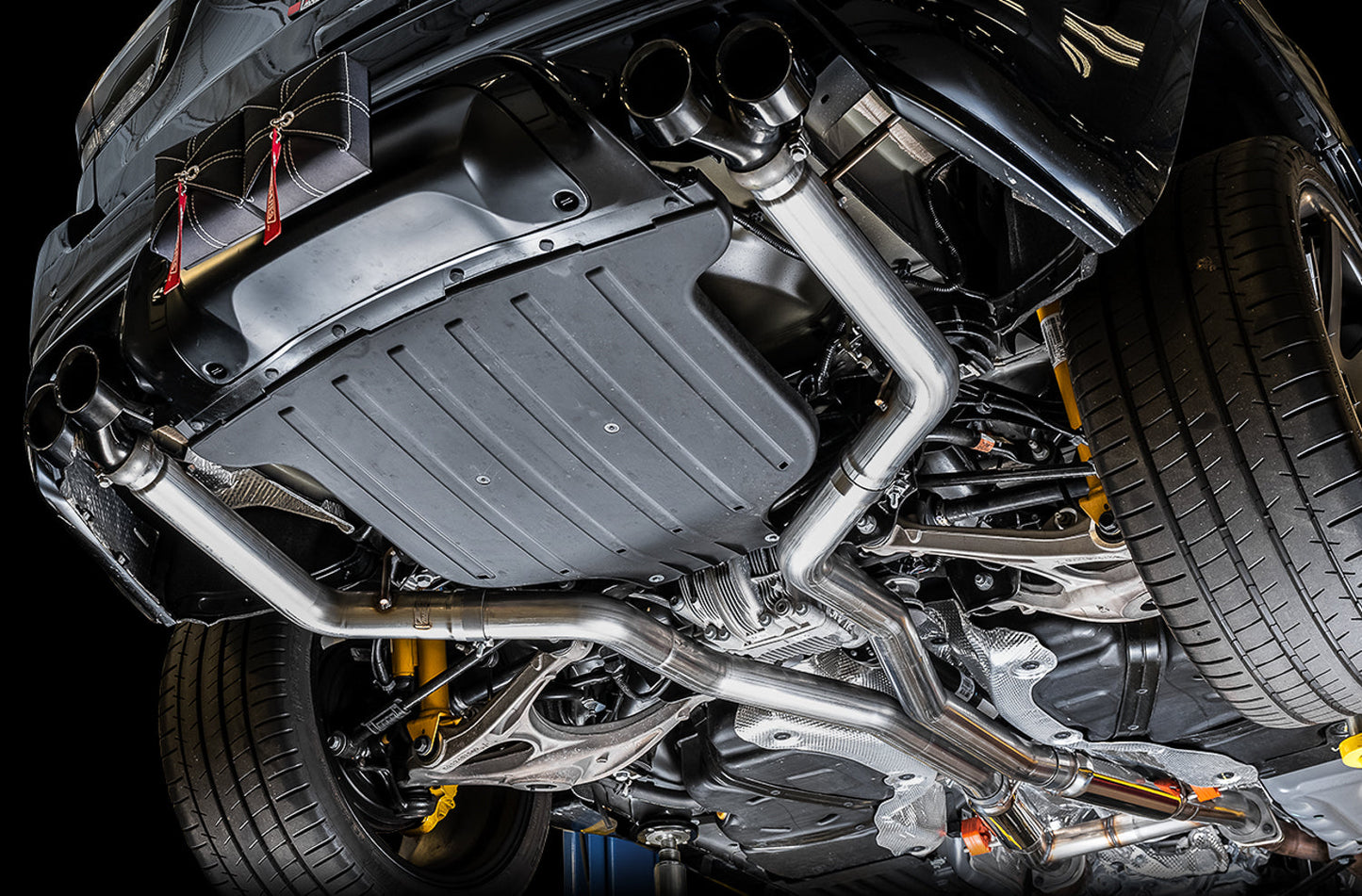 AWE Tuning Touring Edition Exhaust for Jeep Grand Cherokee SRT and Trackhawk - for use with stock tips (3015-31017)