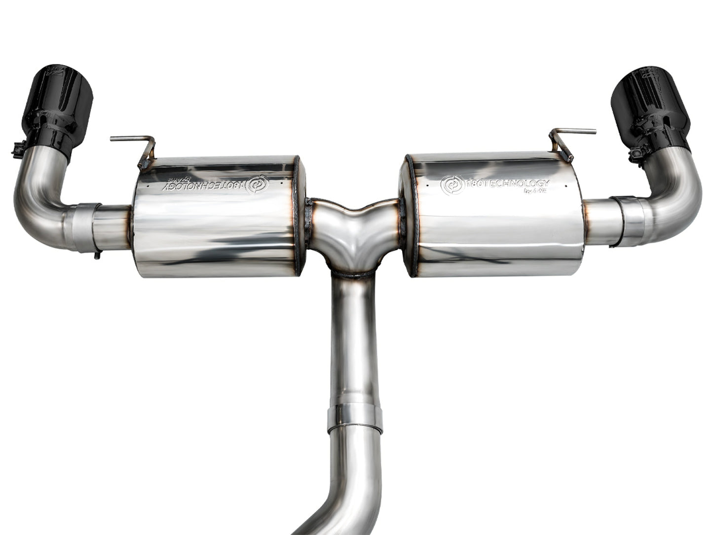 AWE Tuning G2X Touring Axle Back Exhaust - Diamond Black for BMW 19-23 330i / 21-23 430i (3015-33429)