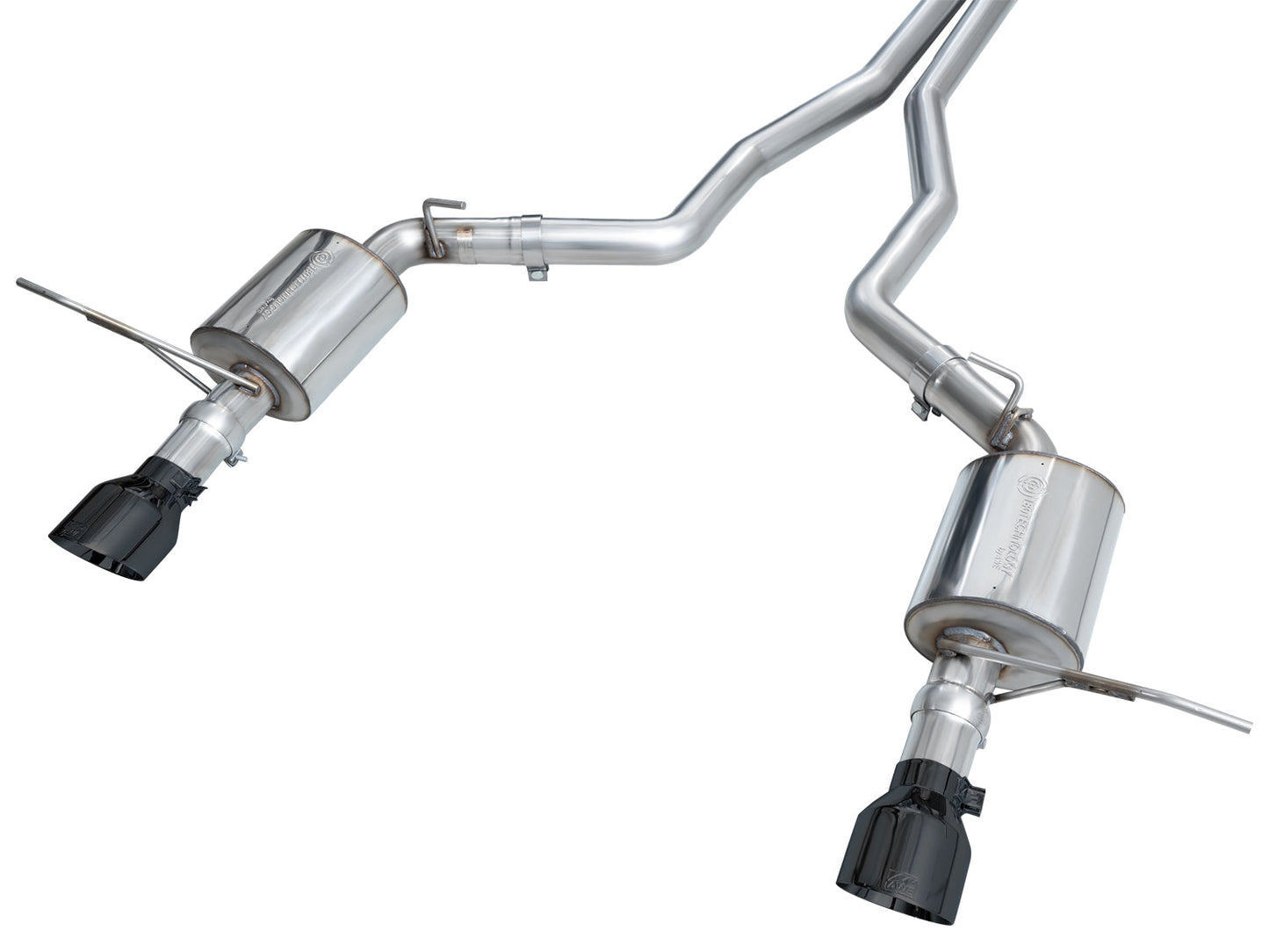 AWE Tuning Touring Edition Exhaust w/ Diamond Black Tips for 11-24 Dodge Durango 5.7L (3015-33575)