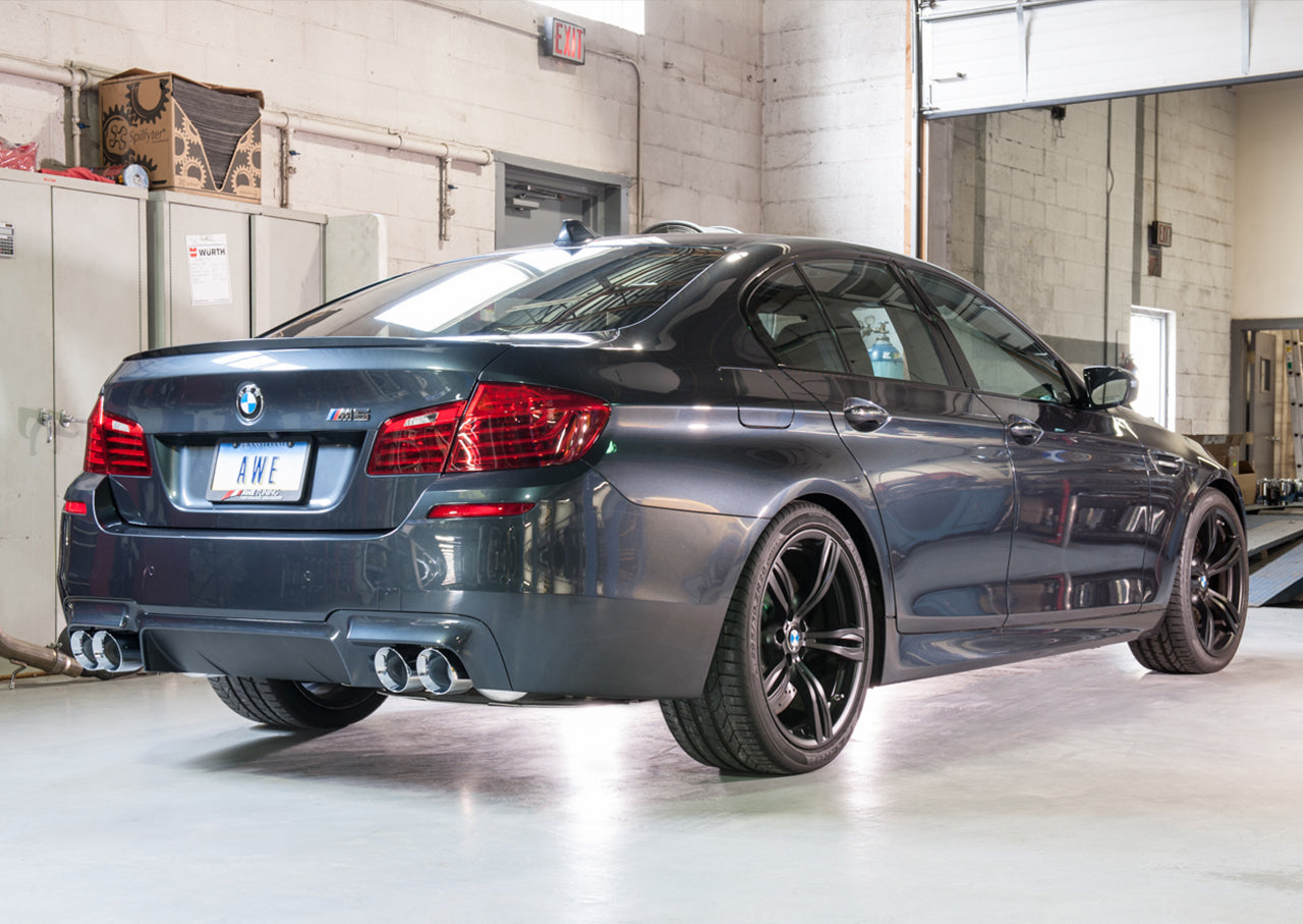 AWE Touring Edition Exhaust for BMW F10 M5