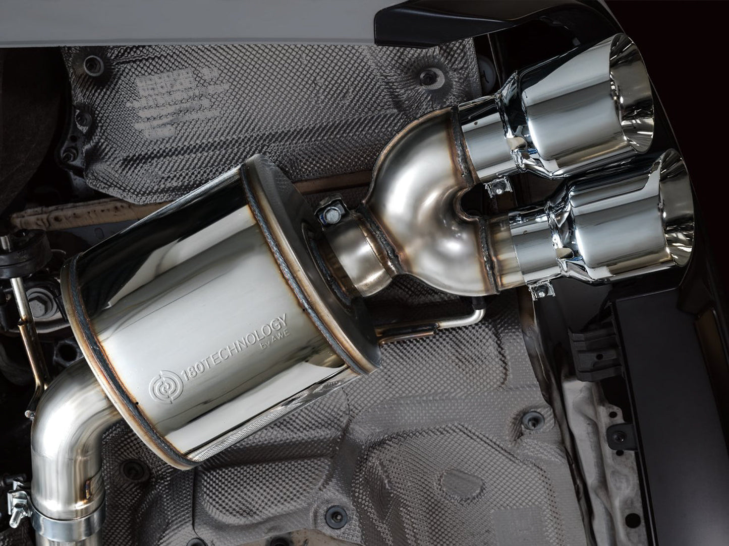 AWE Tuning Touring Edition Exhaust - Chrome Silver Tips for 19-23 Audi C8 S6/S7 (3015-42103)