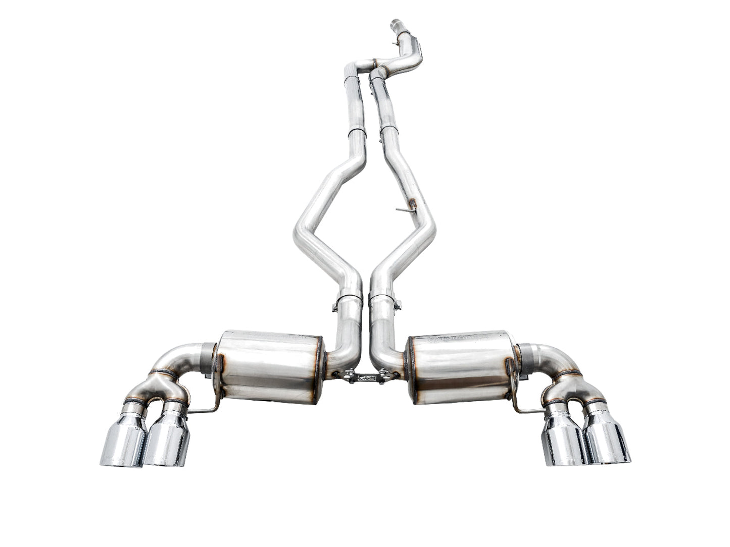 AWE Tuning Non-Resonated Touring Edition Exhaust for G2X M340i / M440i - Chrome Silver Tips (3015-42148)