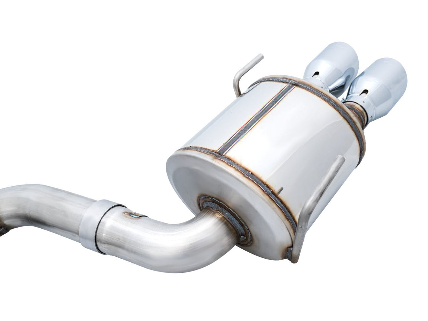 AWE Tuning Touring Edition Exhaust for VB Subaru WRX - Chrome Silver Tips (3015-42979)
