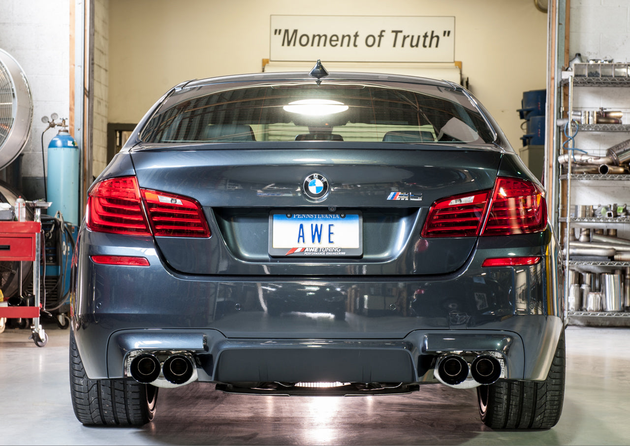 AWE Touring Edition Exhaust for BMW F10 M5