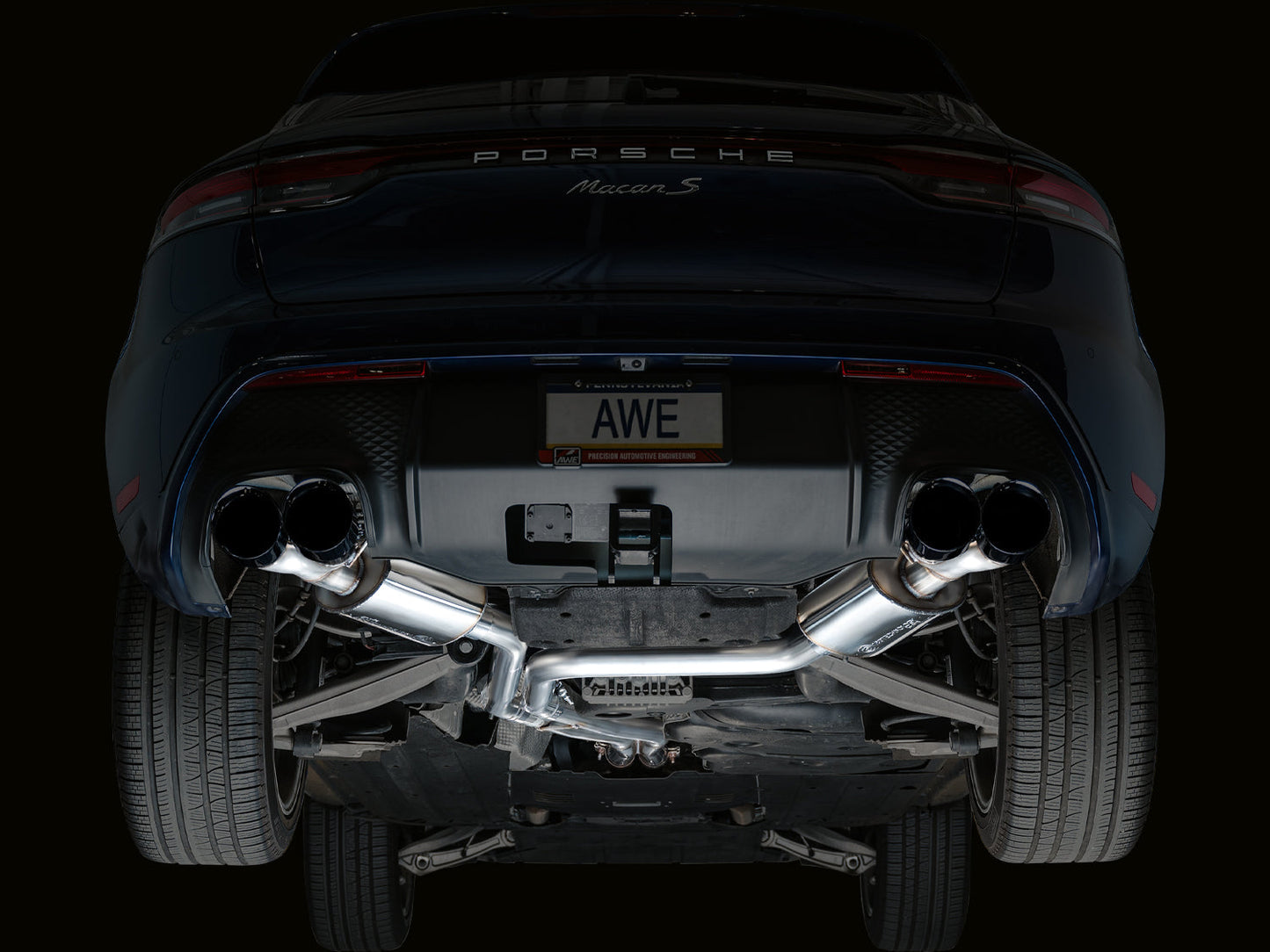 AWE Exhaust Suite for 2022+ Porsche Macan 2.9TT