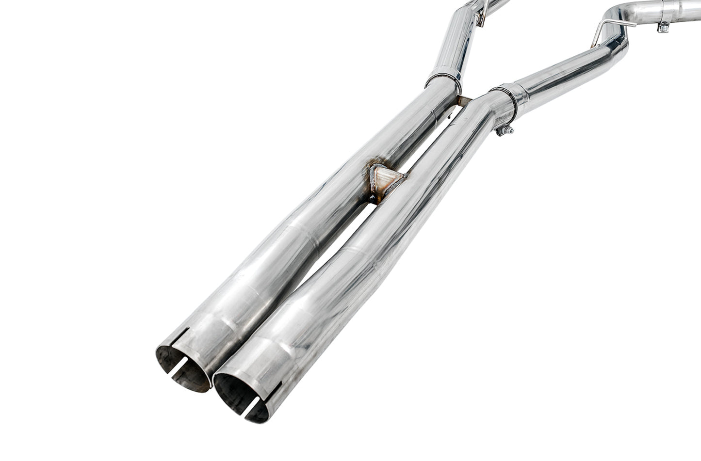 AWE Tuning Touring Edition Exhaust for 15+ Charger 6.4 / 6.2 SC - Non-Resonated - Chrome Silver Tips (3020-32056)