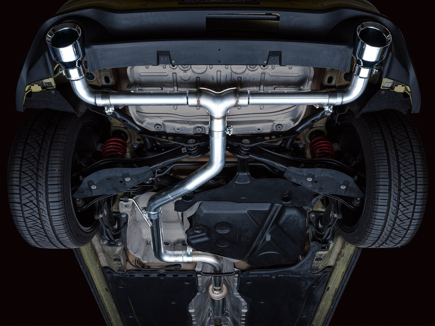 AWE Tuning Track Edition Exhaust for VW MK8 GTI - Chrome Silver Tips (3020-32658)