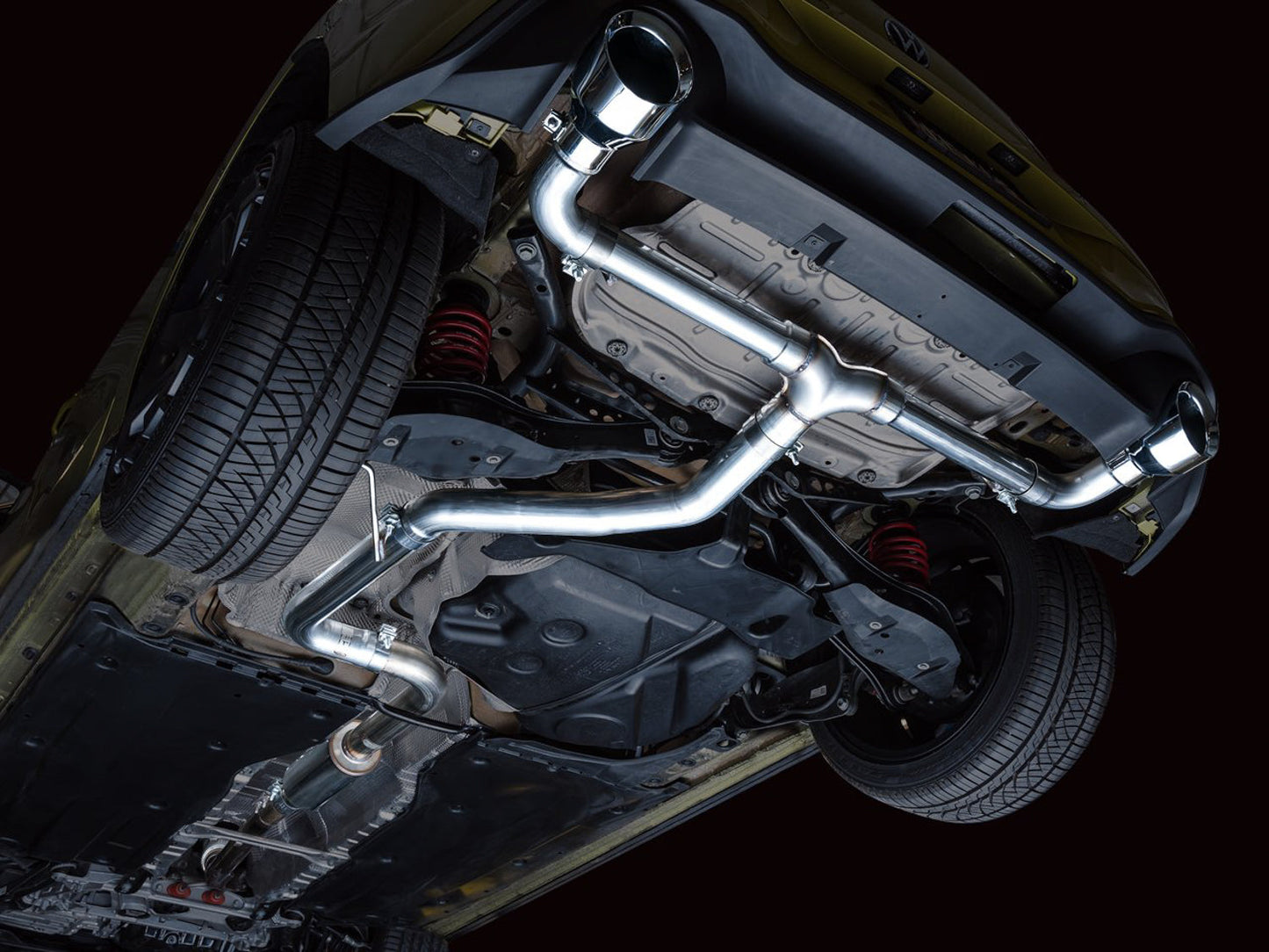 AWE Tuning Track Edition Exhaust for VW MK8 GTI - Chrome Silver Tips (3020-32658)