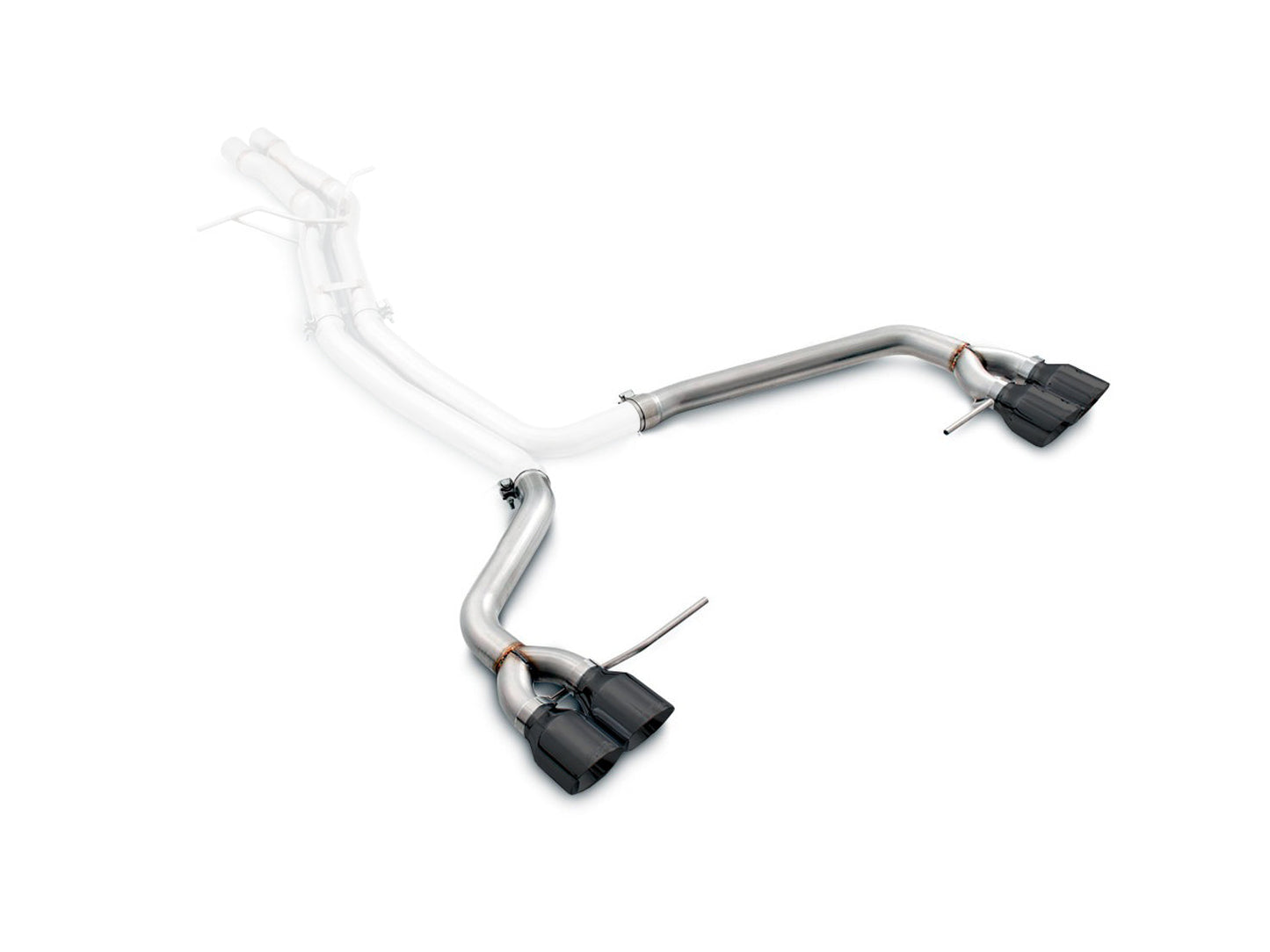 AWE Tuning Track Edition Exhaust System for Porsche Macan S / GTS / Turbo - Diamond Black 102mm Tips (3020-43040)