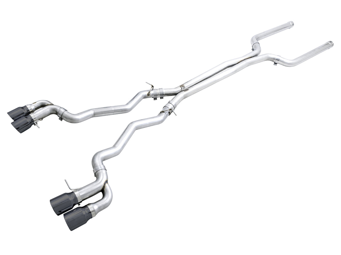 AWE Tuning Track Edition Catback Exhaust for BMW F90 M5 - Diamond Black Tips (3020-43078)