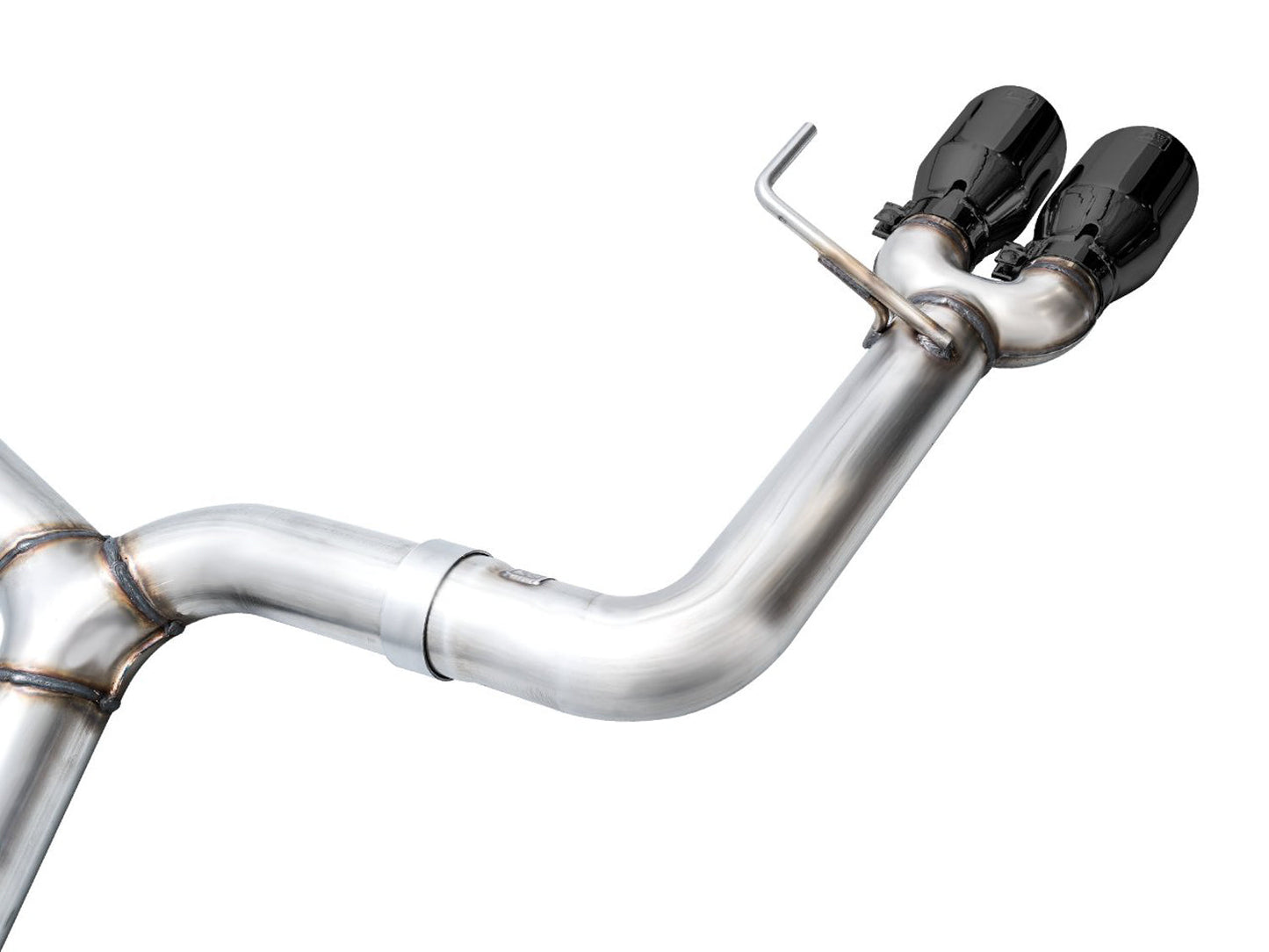 AWE Tuning Track Edition Exhaust - Diamond Black Tips for 2022+ VB Subaru WRX (3020-43979)
