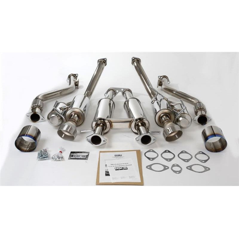 HKS Full Dual Exhaust - Nissan 370Z 08+