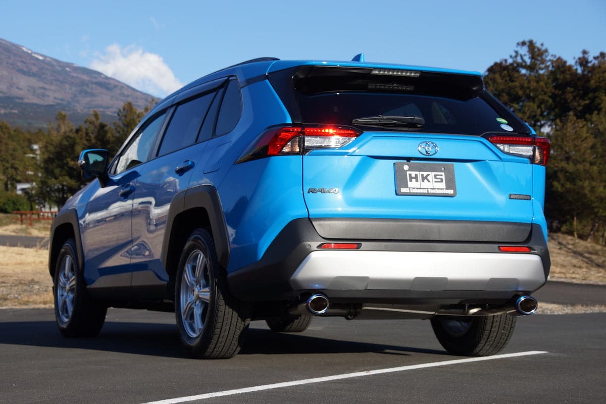 HKS Legamax Premium Exhausts - Toyota RAV4 2.0L 4WD XLE Premium / Limited 2019+