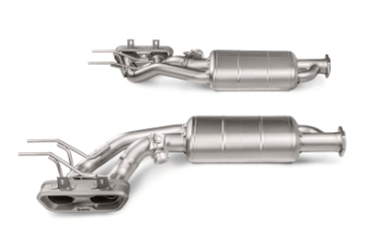 Akrapovic 15-17 Mercedes Benz G63 AMG (W463) Evolution Line Cat-back (Titanium) w/ Tips & Fittings