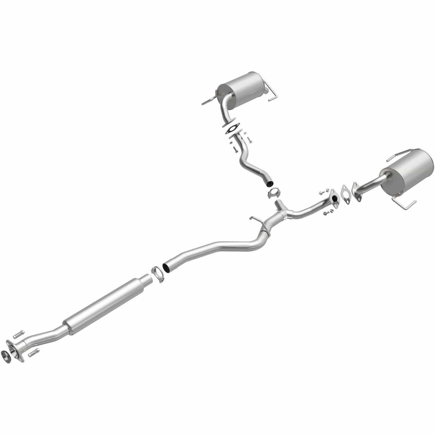 BRExhaust 2005-2007 Subaru Outback 3.0L Direct-Fit Replacement Exhaust System