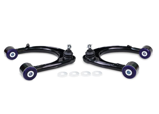 SuperPro 08-21 Toyota Land Cruiser Front Upper Control Arm Set