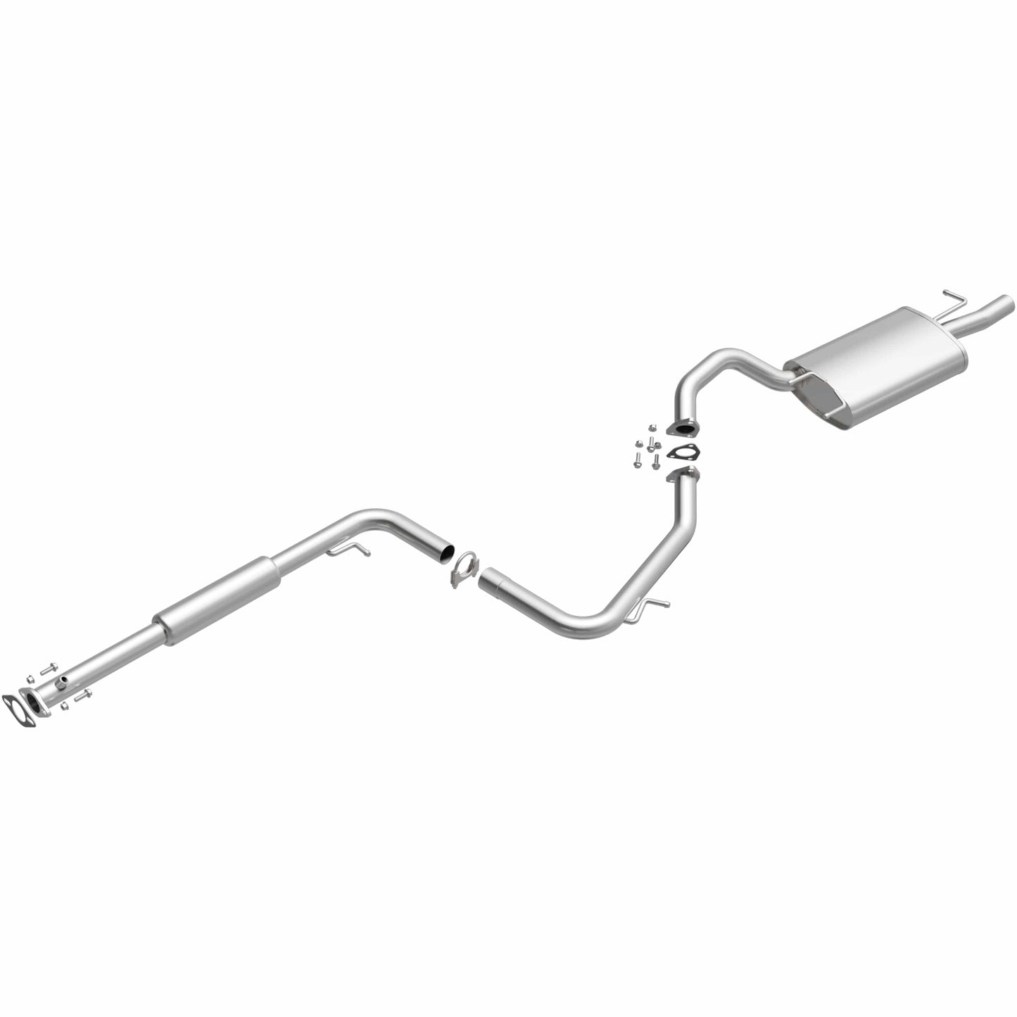BRExhaust 1999-2003 Mitsubishi Galant 2.4L Direct-Fit Replacement Exhaust System