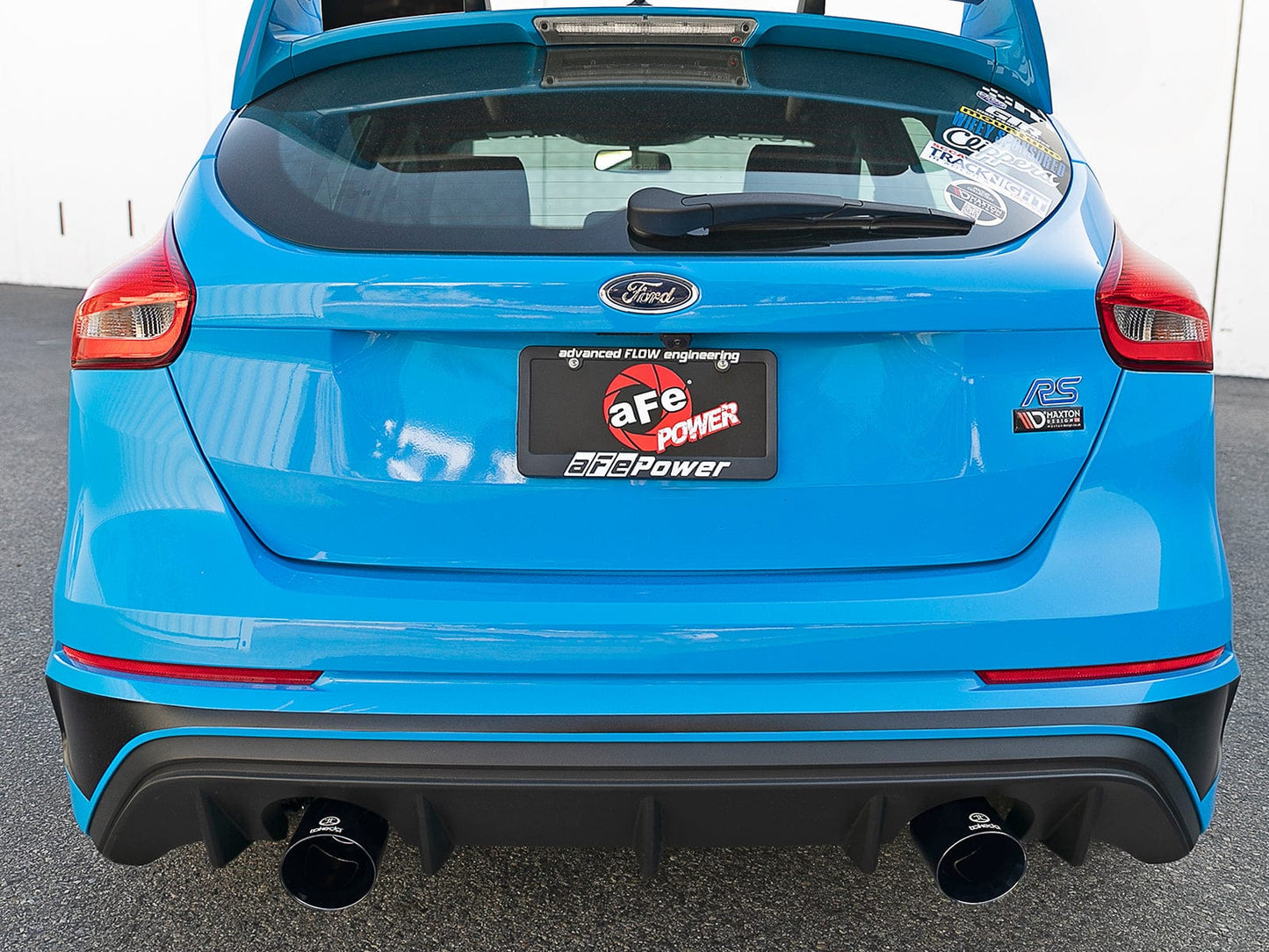 aFe Takeda 3in 304 SS Cat-Back Exhaust System w/ Black Tips 16-18 Ford Focus RS I4-2.3L (t)